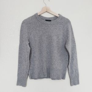 j. crew classic wool crew neck pullover sweater